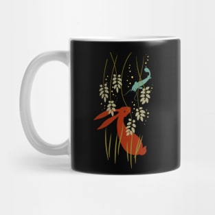 Rabbit and Fish Mug